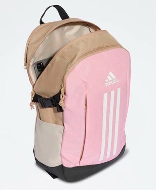 Mochila Adidas Beige y Rosa