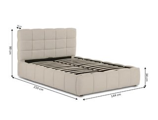 Canapé abatible 135cm beige