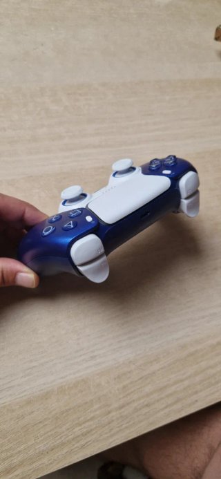 Mando PS5 DualSense Azul y Blanco