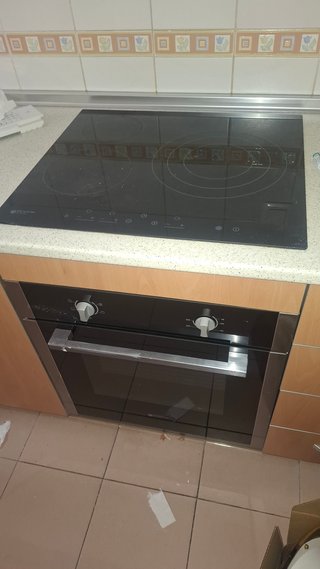 Vitrocerámica y horno