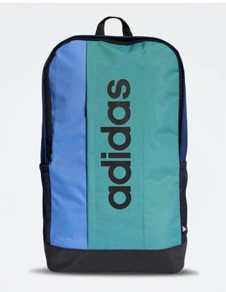 Mochila Adidas Linear Colorblock Azul/Verde