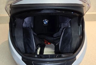 Casco BMW System 6 EVO titanio metalizado