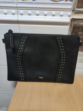 Bolso de mano MSK negro