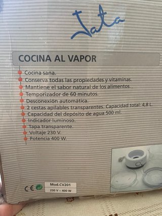 Vaporera Jata 2 Niveles