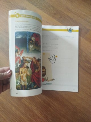 Libro de religión católica 3° de primaria