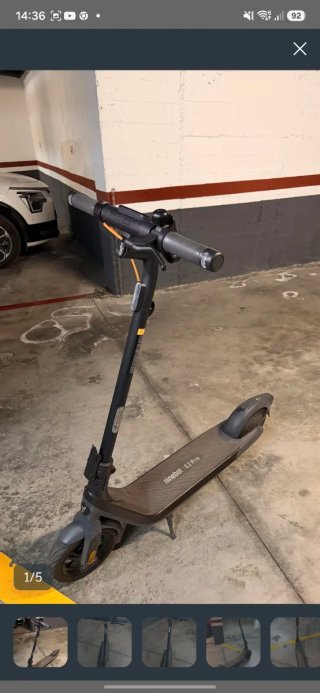 Patinete Ninebot E2 Pro