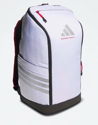 Mochila Adidas Baloncesto Blanca