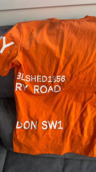 Camiseta Burberry Naranja