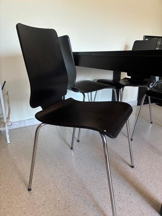 Mesa Extensible IKEA Bjursta + 6 Sillas