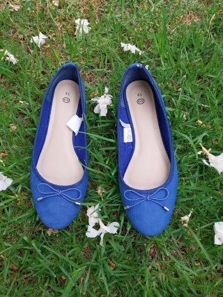 Bailarinas C&A Mujer Talla 41 Azul