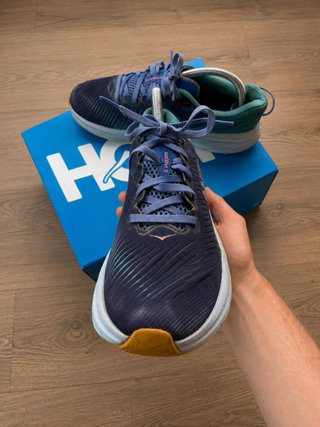 Zapatillas Hoka Azul/Morado Talla 42