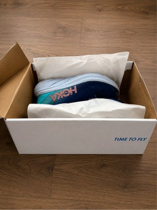 Zapatillas Hoka Azul/Morado Talla 42