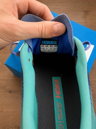 Zapatillas Hoka Azul/Morado Talla 42