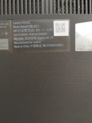 Portátil Lenovo Gris 4GB 128 GBSSD