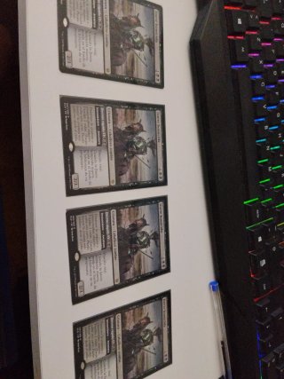 Cartas negras mtg
