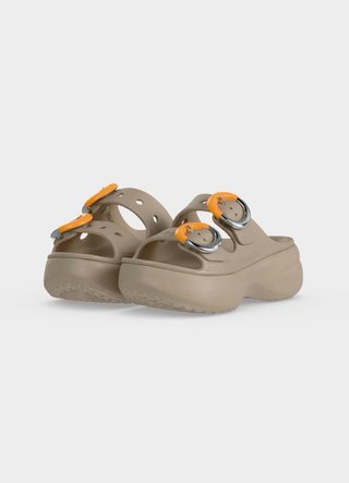 Sandalias Crocs Classic Crush Beige