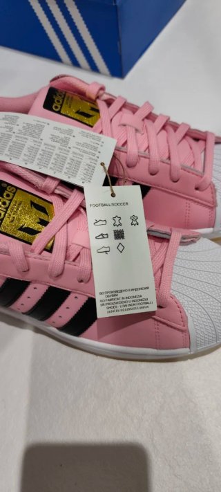 Adidas Superstar Messi Rosa