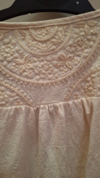 Blusa bordada talla XL