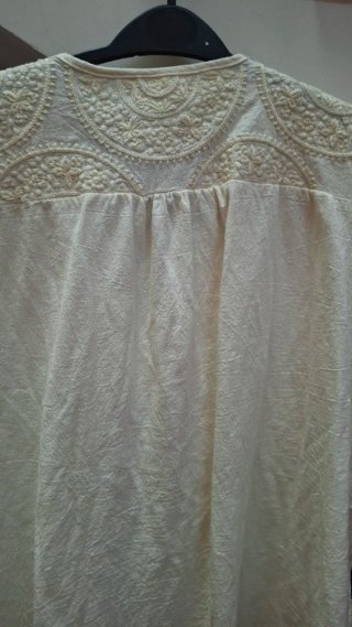 Blusa bordada talla XL
