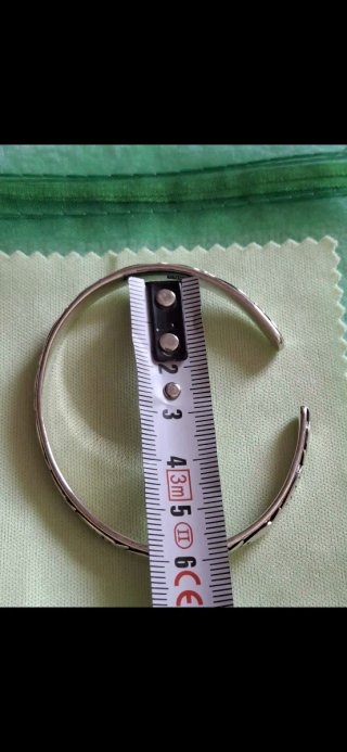 Pulsera esclava peces suerte plata nueva