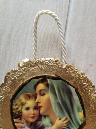 Madonna e Bambino, terracotta fatto a mano