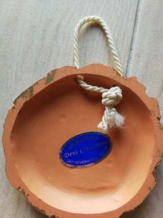 Madonna e Bambino, terracotta fatto a mano