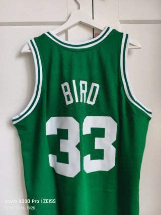 Camiseta Celtics Larry Bird 33 Mitchell & Ness