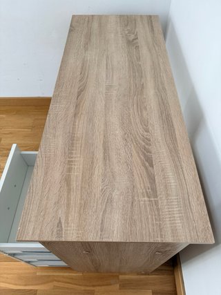 Escritorio madera 3 cajones
