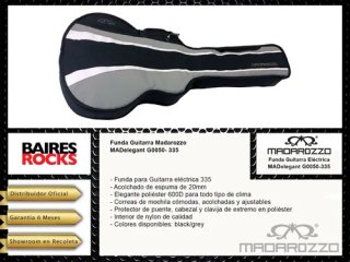 Funda 20mm guitarra eléctrica 335 semihueca Ritter