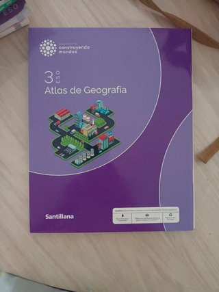Atlas de Geografía 3º ESO Santillana