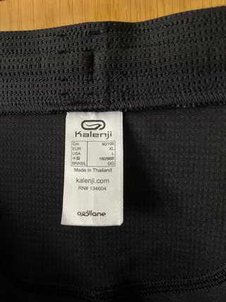 Mallas deportivas Kalenji negras y grises