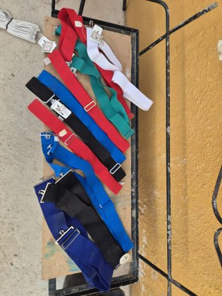Cinchas elásticas para caballos