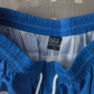Bañador Ralph Lauren Azul y Blanco T.M