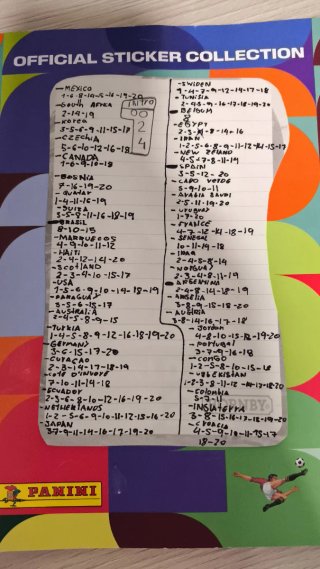 Cromos Mundial Panini