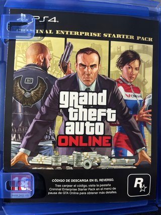 GTA V PREMIUM PS4  Con CODIGO sin canjear online