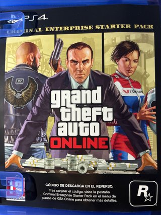 GTA V PREMIUM PS4  Con CODIGO sin canjear online