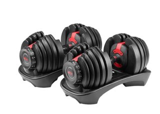 Par Mancuernas Ajustables Bowflex con Base.