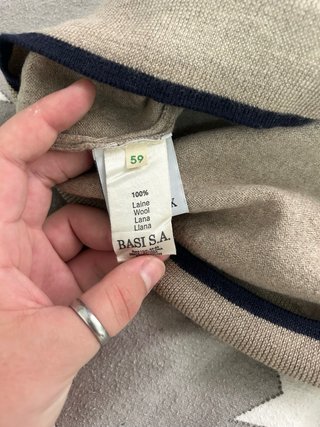 Jersey Lacoste Beige Talla L (de niños)