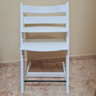 2 Silla Trona Stokke Tripp Trapp Blanca