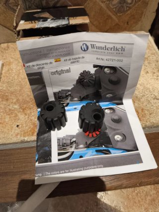 Kit Bajada Asiento BMW GS 1250 Wunderlich