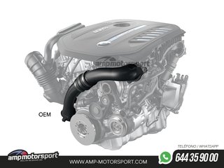 TUBO CHARGE PIPE ALPHA COMPETITION PARA BMW 140I / 240I / 340I / 440I - MOTOR B58