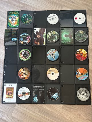 Lote 34 DVDs Varios Géneros