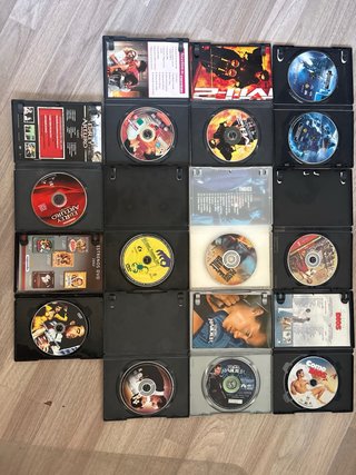 Lote 34 DVDs Varios Géneros