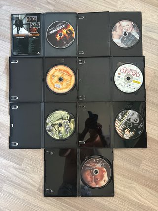 Lote 34 DVDs Varios Géneros