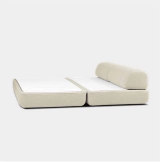 Divano letto KHOY beige + 2 telai.