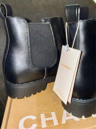 Botines Chelsea Charmivy Negros Talla 41