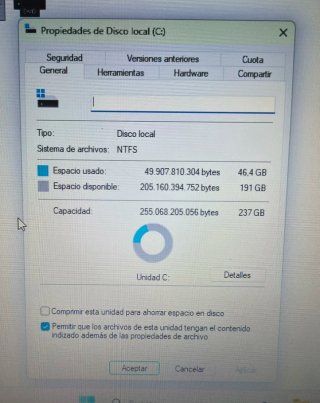 Portátil Acer i5 Negro