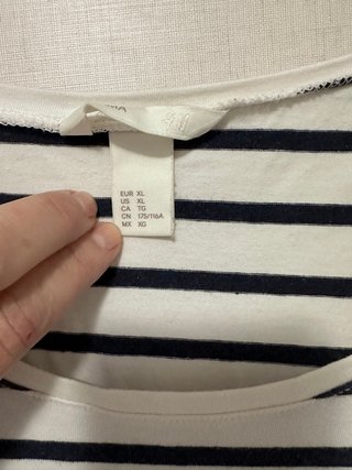 Vestido premamá rayas Talla XL