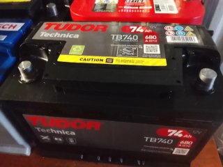 Batería Tudor Technica 74Ah 680A