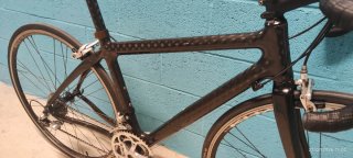 Bicicleta carretera de carbono